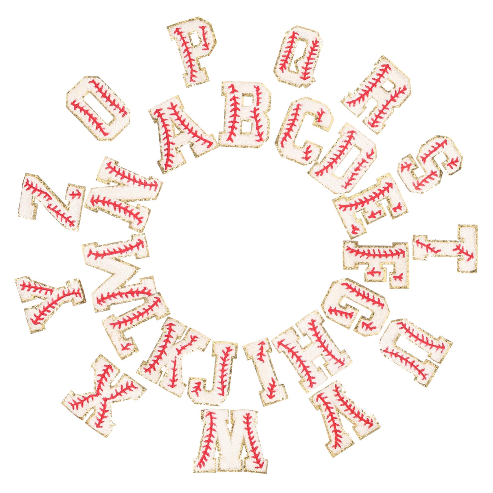 Didiseaon 3 Set Timbro Di Stoffa Ricamato La Appiccicoso Cuci Patch E Badge Cucire Toppe Accessorio Per Cappello Toppe Di Cappotto Ricamo Di Asciugamani 26 Pezzi * 3