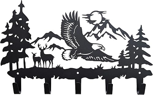 Miniatura 8 de VIVICOMFY Ganchos de vaquero occidental para decoración de pared, ganchos de vaquero y ganchos para llaves, perchero para ropa, sombreros y mochila,