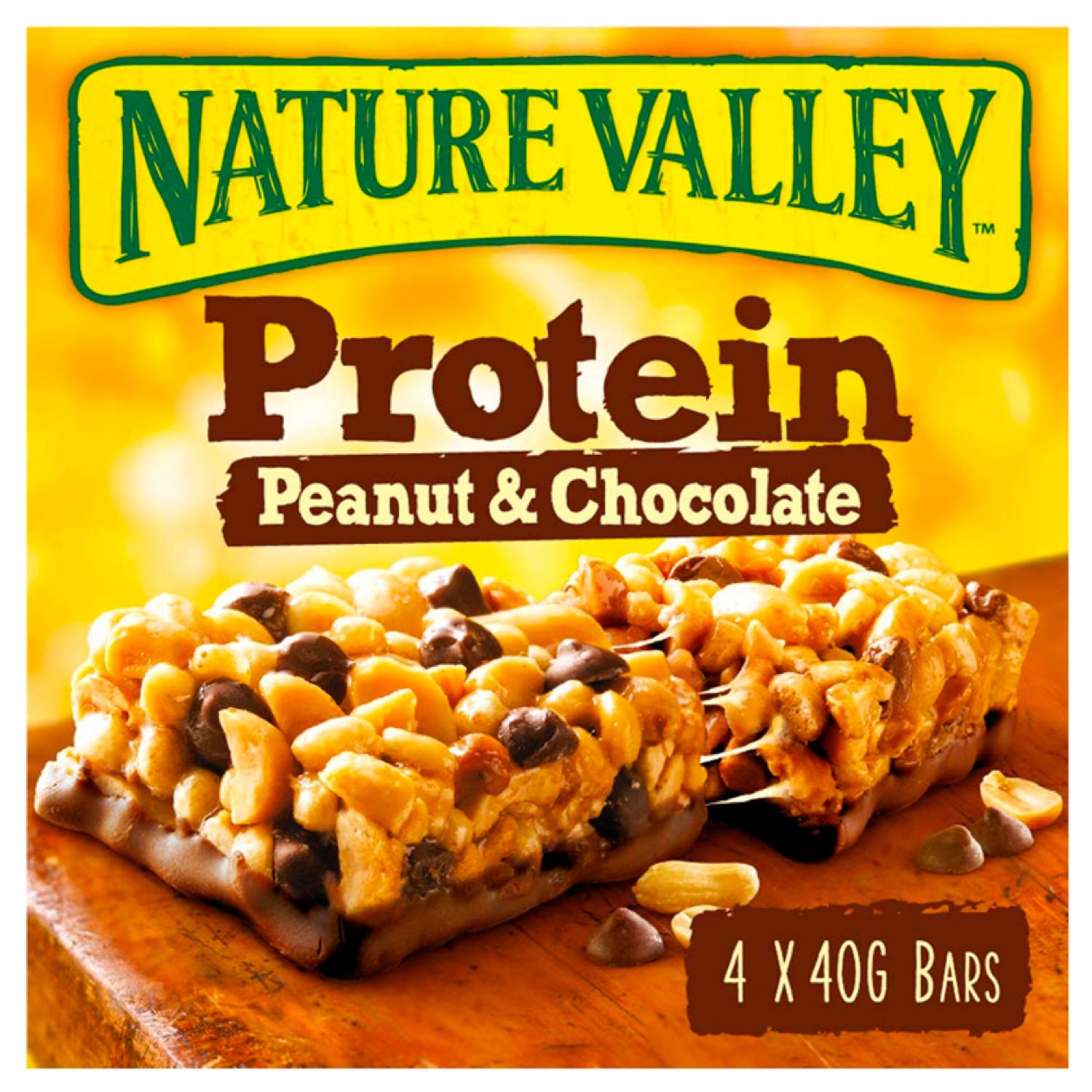 Nature Valley Protein Peanut & Chocolate Glutenfreie Müsliriegel 40 g (26 Riegel)