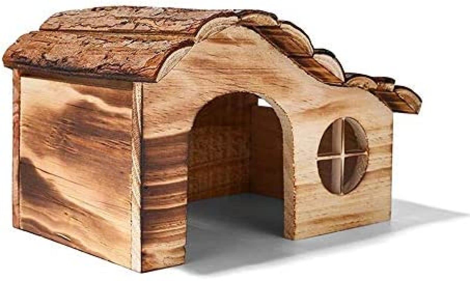 Igelhäuser für den Garten, wasserdicht, Holzwellen-Schutzbox, Igel-Futterstation, Winterschlaf, Unterschlupf, Sommer-Winter-Schlafsaal, Kleintierhaus, Igelbox, Schutz im Freien