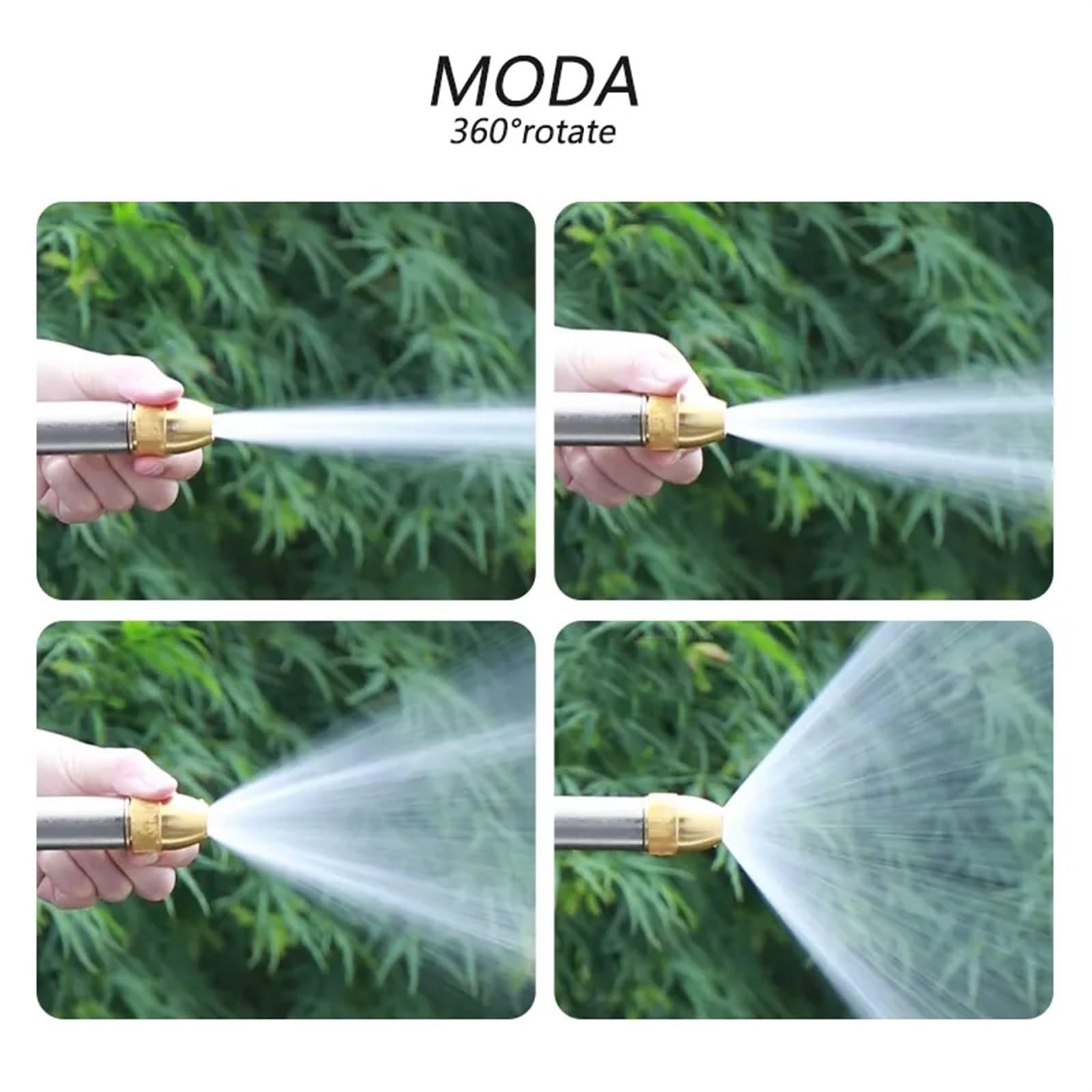 Manguera de Jardín Manguera de jardín extensible for coche de lavado a alta presión, boquilla de tubería de riego Flexible de 2,5-30 metros for riego de granja y casa al aire libre(Color:Hose with Noz