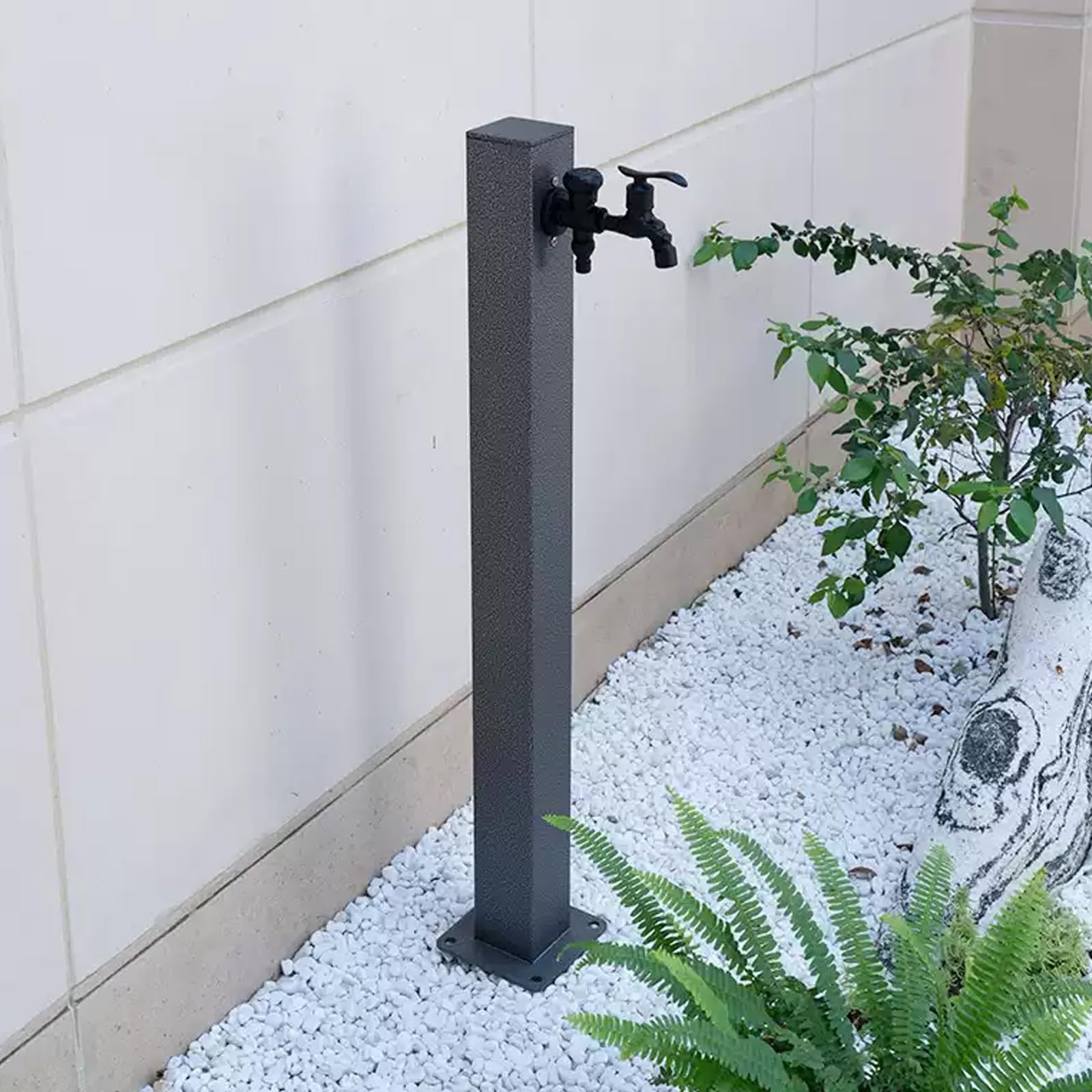 Generico Rubinetto a Colonna per Giardino Esterno, in Acciaio Inossidabile, Colonna d'Acqua Verticale in Acciaio Inossidabile per Giardino, Rubinetto antigelo per Esterni per irrigazione e Lavaggio (