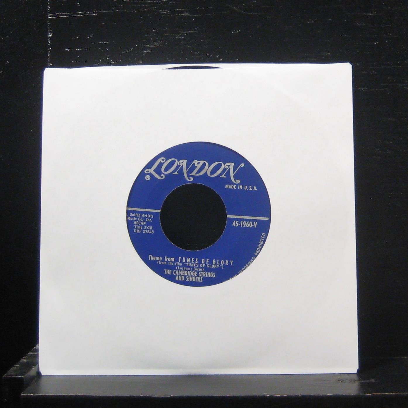 The Cambridge Strings And Singers Theme From Tunes Of