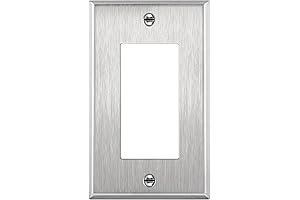 Corrosion-Resistant Stainless Steel Outlet Wall Plate