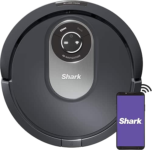 Shark AI Robot Vacuum, Smart Mapping|Scheduling|Pet Hair Pick Up|Logical Navigation,