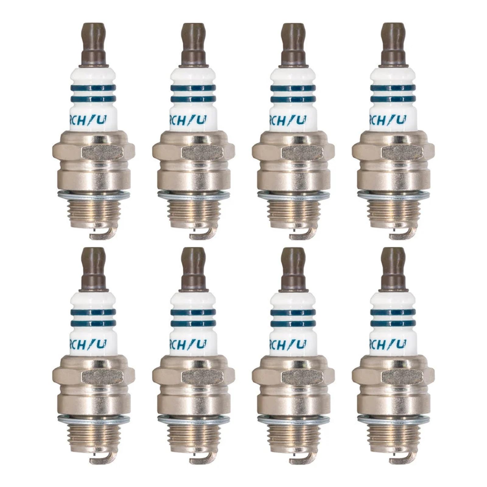 Compatible con bujía de repuesto BMR7A/BM7A for antorcha L7RIU CHAMPION CJ6, motor pequeño for motosierra, cortacésped, repuesto de bujía(6 pieces with box)