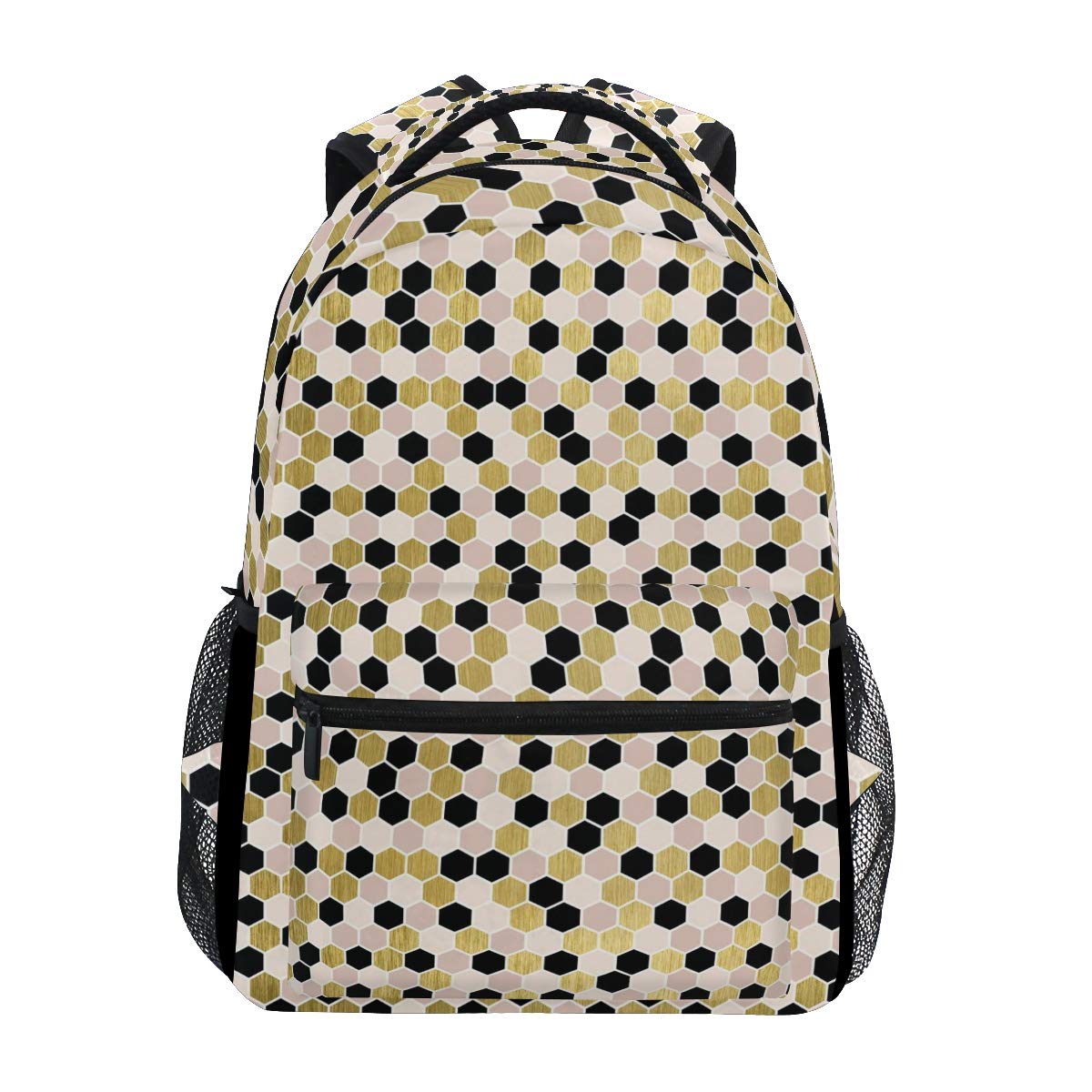 MONTOJ Ocean Wave Beach Navy Blue mochila de viaje Campus Mochila
