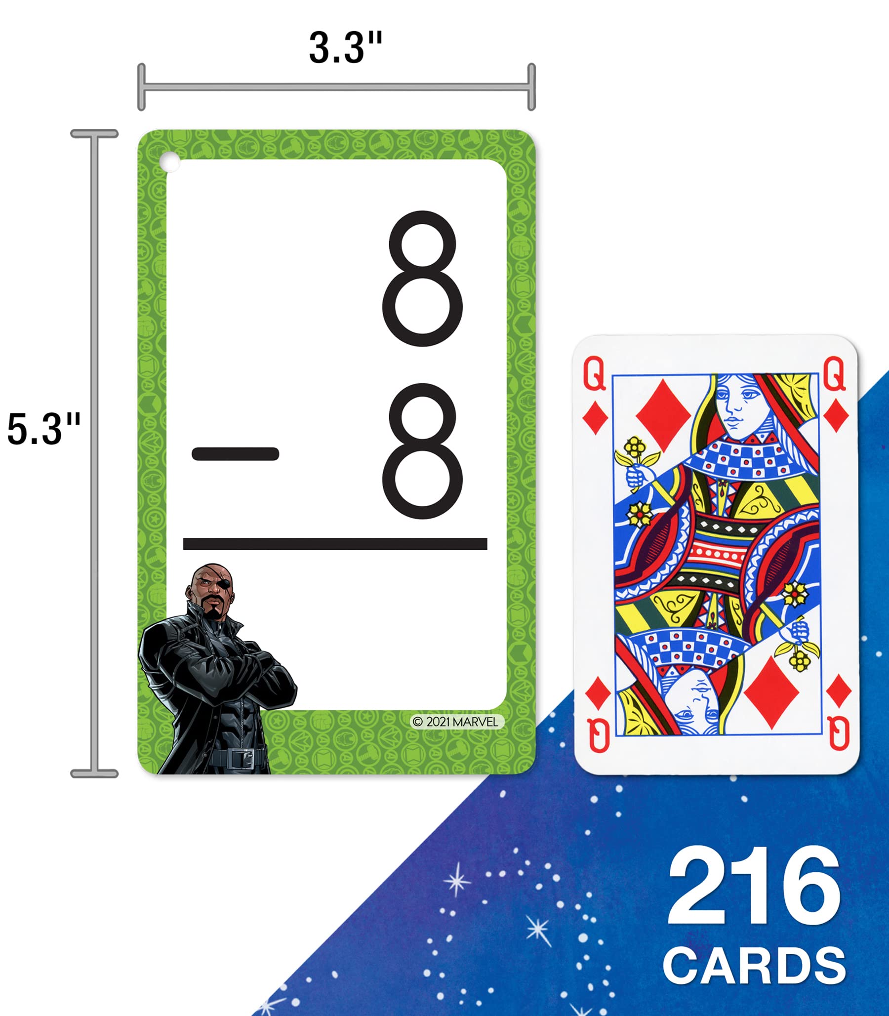 Marvel Cash Math Snapklik.com : Marvel Math Flash Cards For Kids Ages 4-8, Math Fact ...