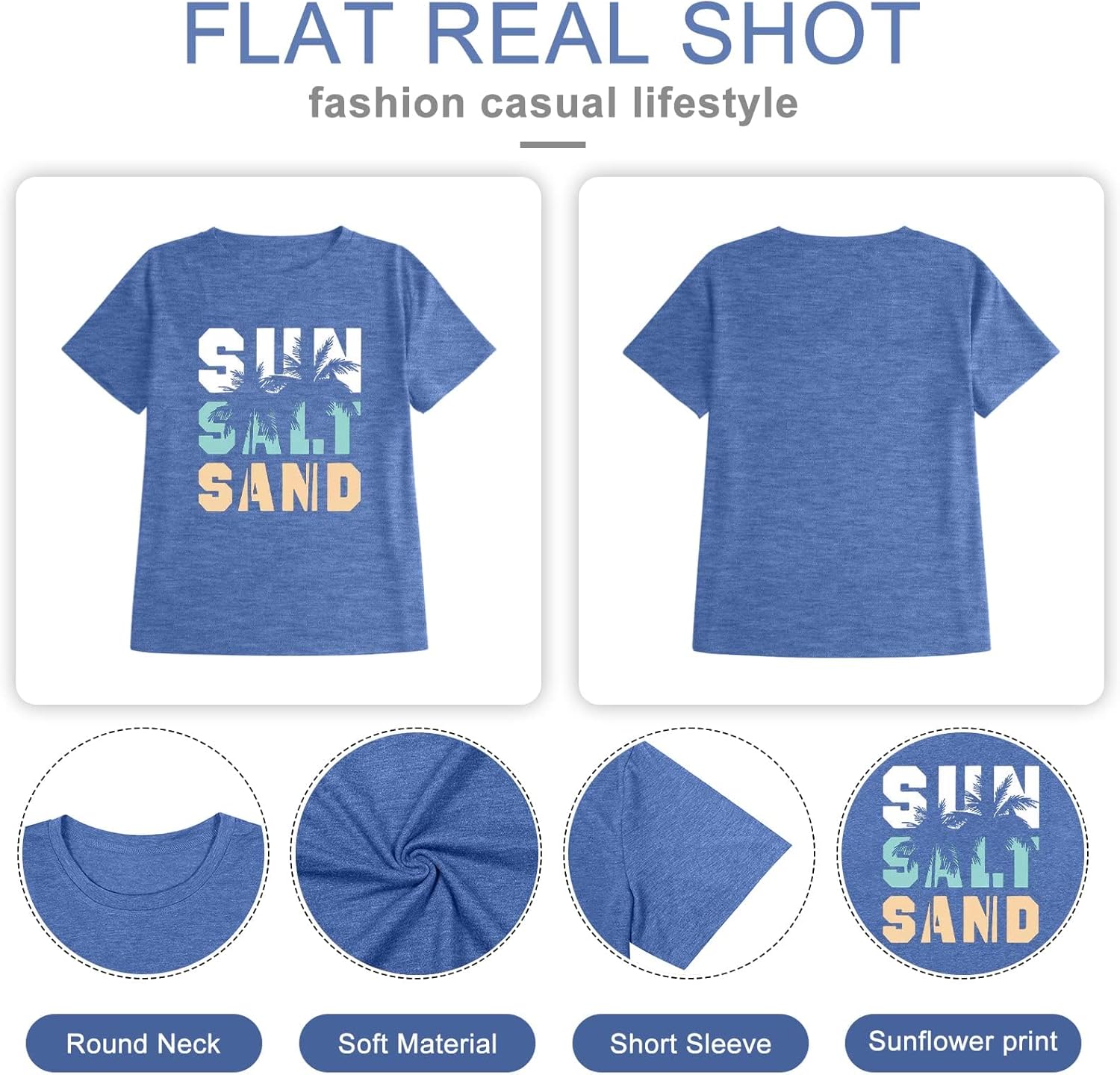 HDLTE Plus Size Beach Shirts for Women Short Sleeve Hawaiian Shirt Casual Summer Vacation Blouses - Image 5