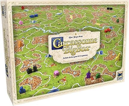 Carcassonne Board Game Big Box