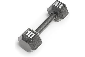Marcy Cast Iron Hex Dumbbells 10 lbs