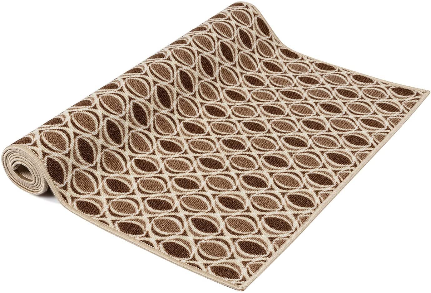 Floordirekt Tapis de couloir en liège - Pour cuisine, couloir et salon - Tapis à boucles fines - Antidérapant et antistatique - Tapis de couloir (80 x 300 cm)