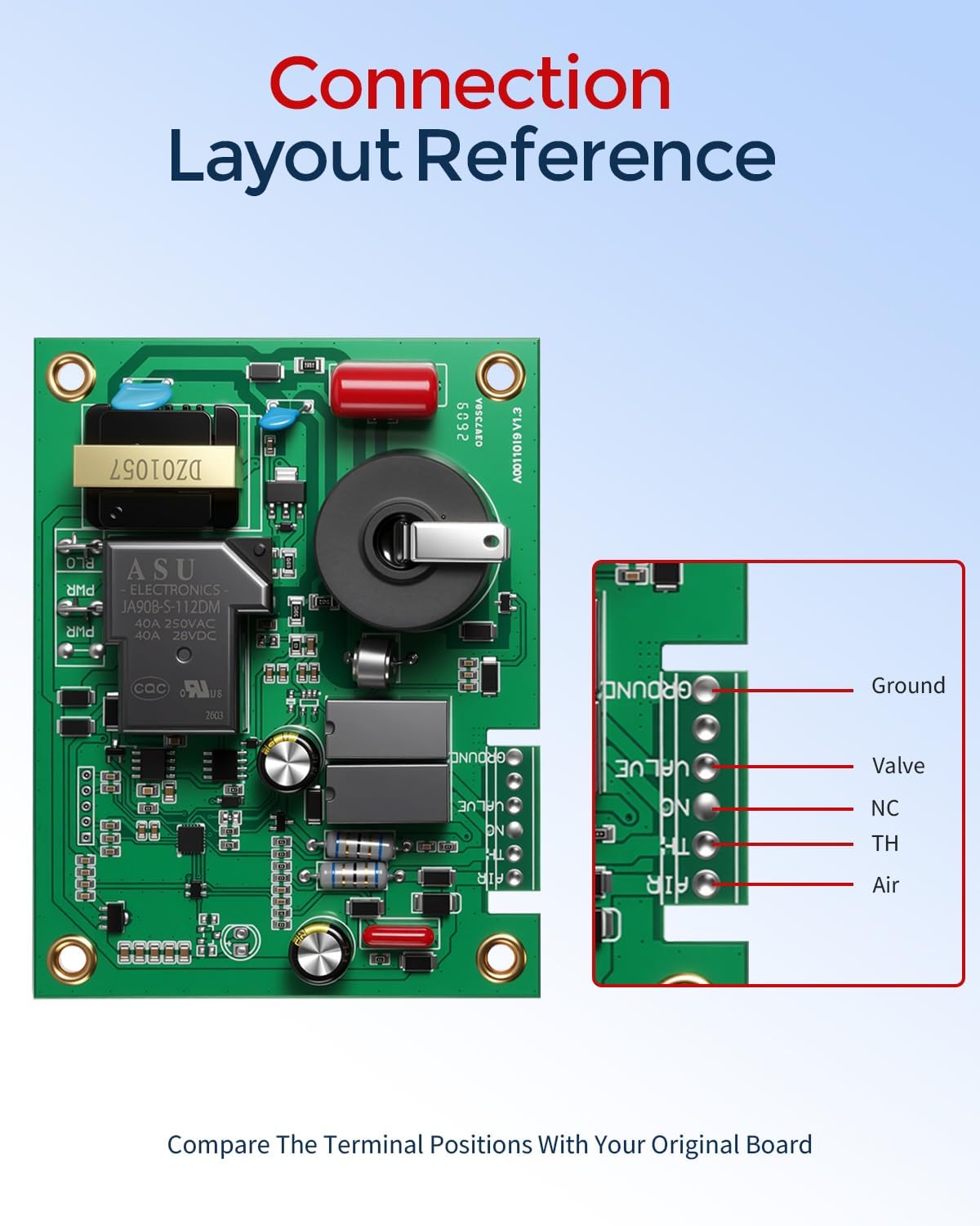 520820 RV Furnace Control Board for Suburban 12V Camper Motorhome Furnace