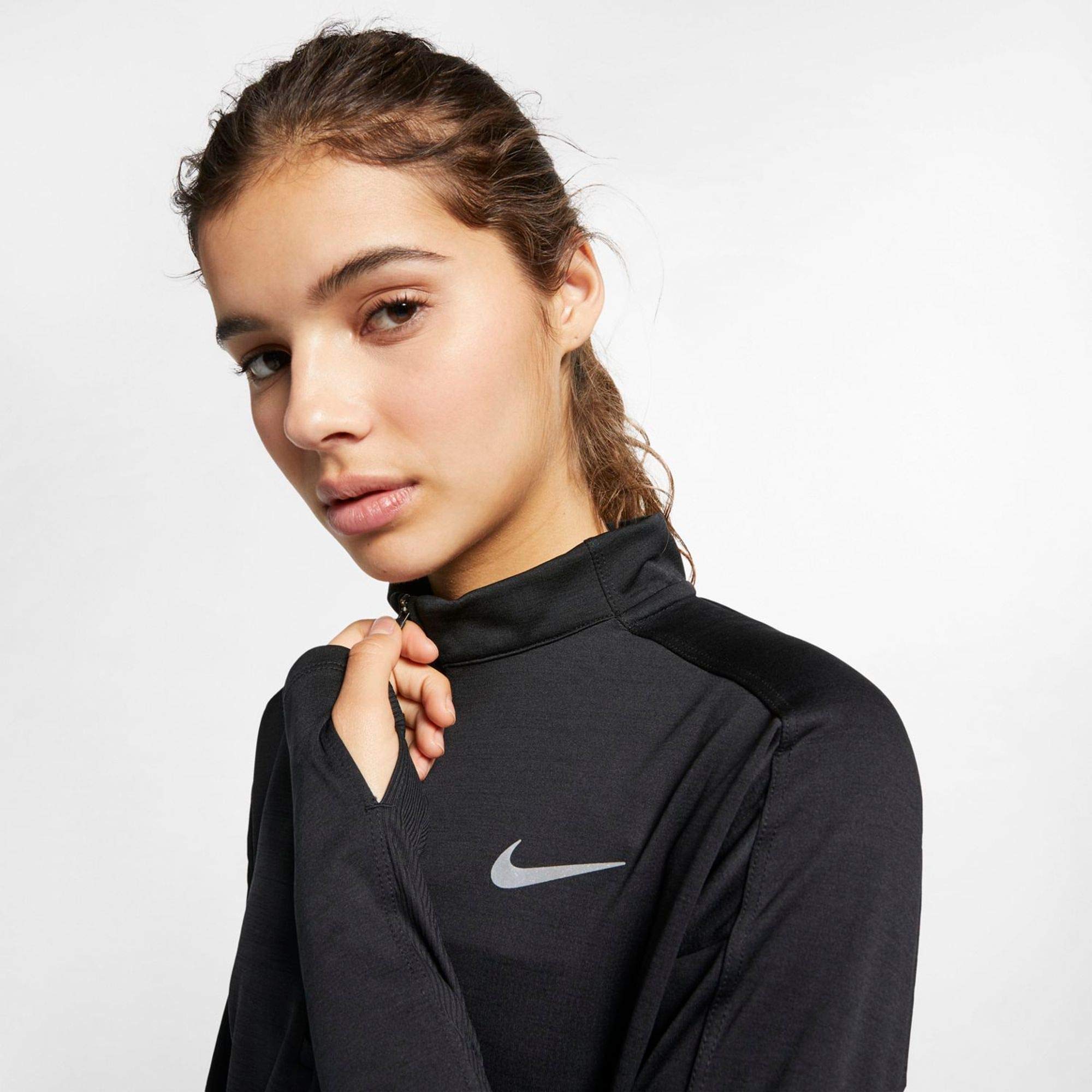 Nike Womens Pacer Zip Long Sleeve Running Top Desertcart