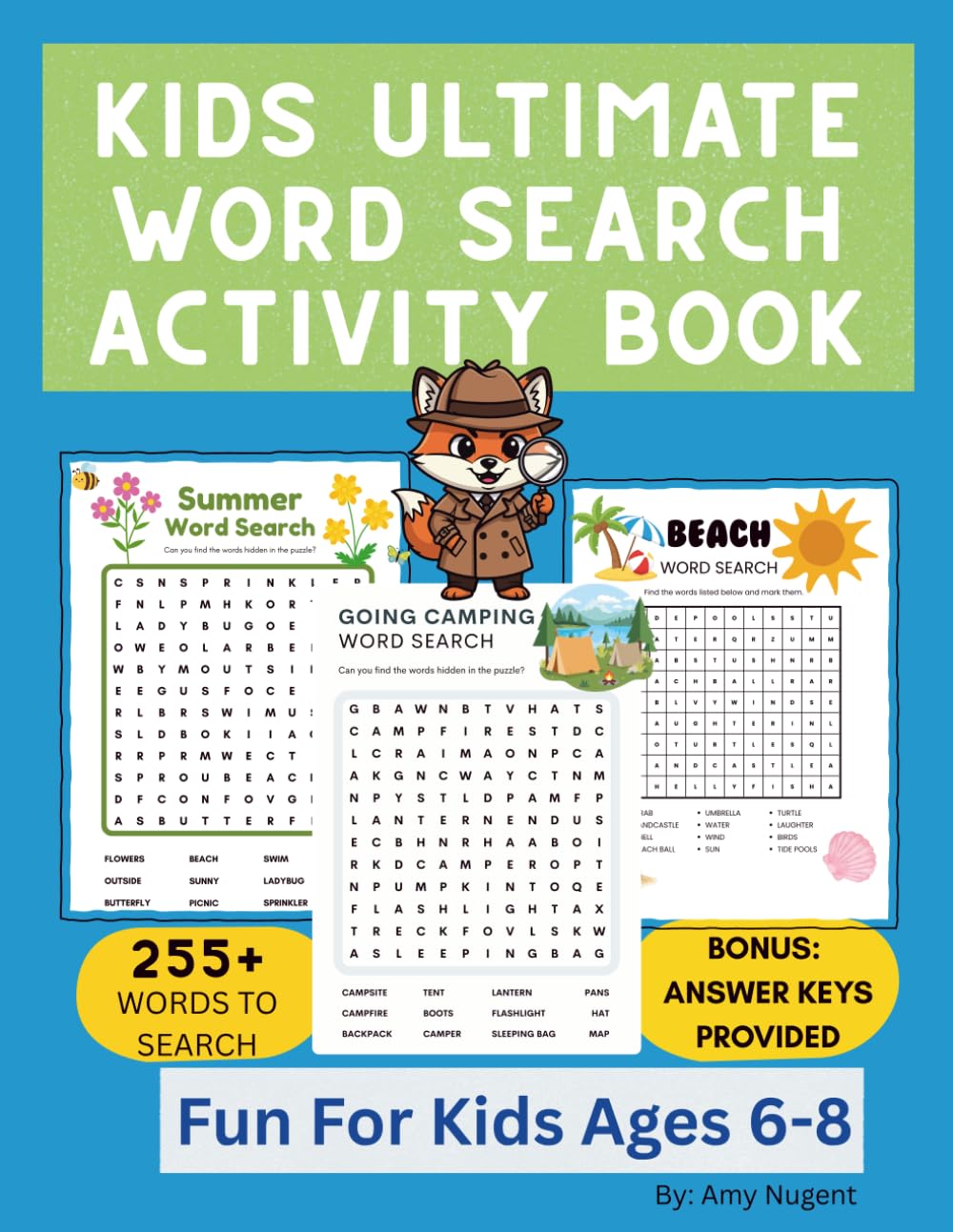 Kids Ultimate Word Search Activity Book