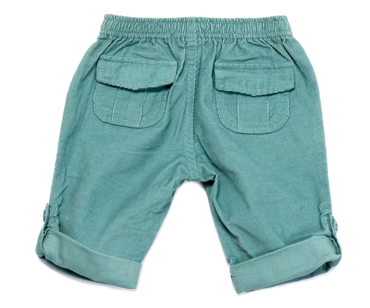 Corduroy Baby Pants Blue