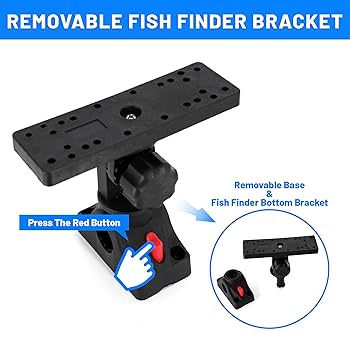 Amazon.com: Xproutdoor Fish Finder Mounts for Boat, 360