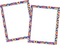 Vista 16 de Barker Creek Juego de 100 hojas de papel de computadora de diseño, papel decorativo feliz, papelería, 8.5 x 11 pulgadas, 100 hojas, suministros