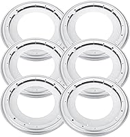 RHBLME 6-Pack 12 Inch Heavy Duty Lazy Susan Bearings, 5/16" Thick 1000lbs Turntable Hardware for Rotating Tables, Shelves & Trays
