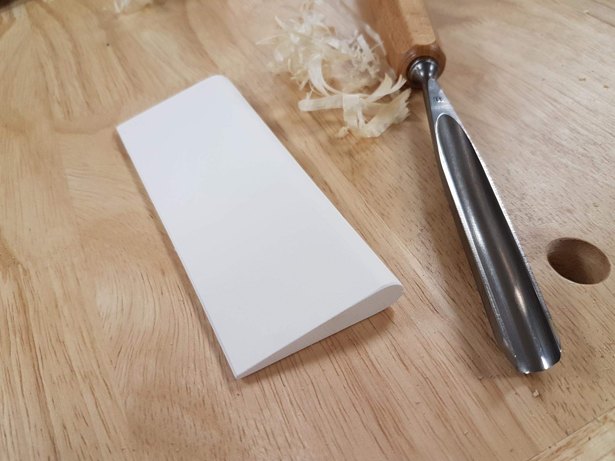 Stubai 534908 "Original Arkansas" Sharpening Stone, White, 115 x 40 x 10/2 mm