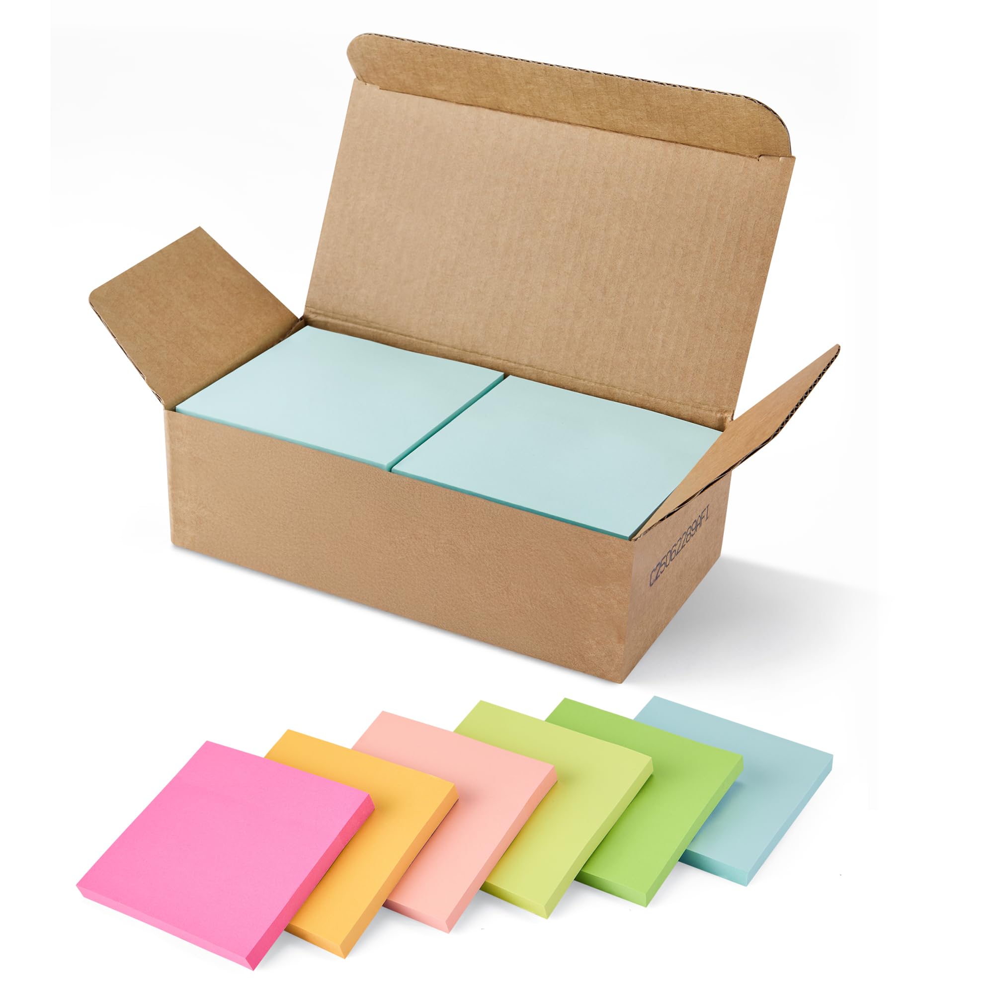 Amazon.co.jp: Amazonベーシック 付箋 ふせん 正方形 強粘着 約75×75mm