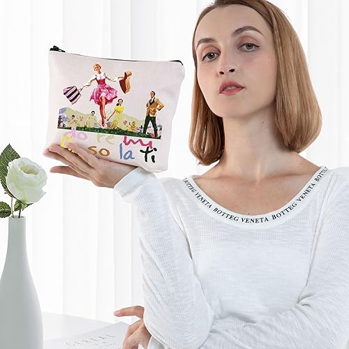 Miniatura 3 de BWWKTOP Bolsa de maquillaje cosmético con sonido de música Von Trapp regalo Do Re Mi Fa So La Ti Theater Zipper Pouch Bag Broadway Mercancía