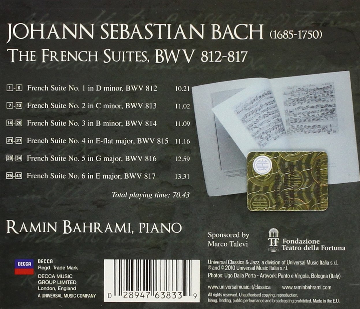 SUITES FRANCESI