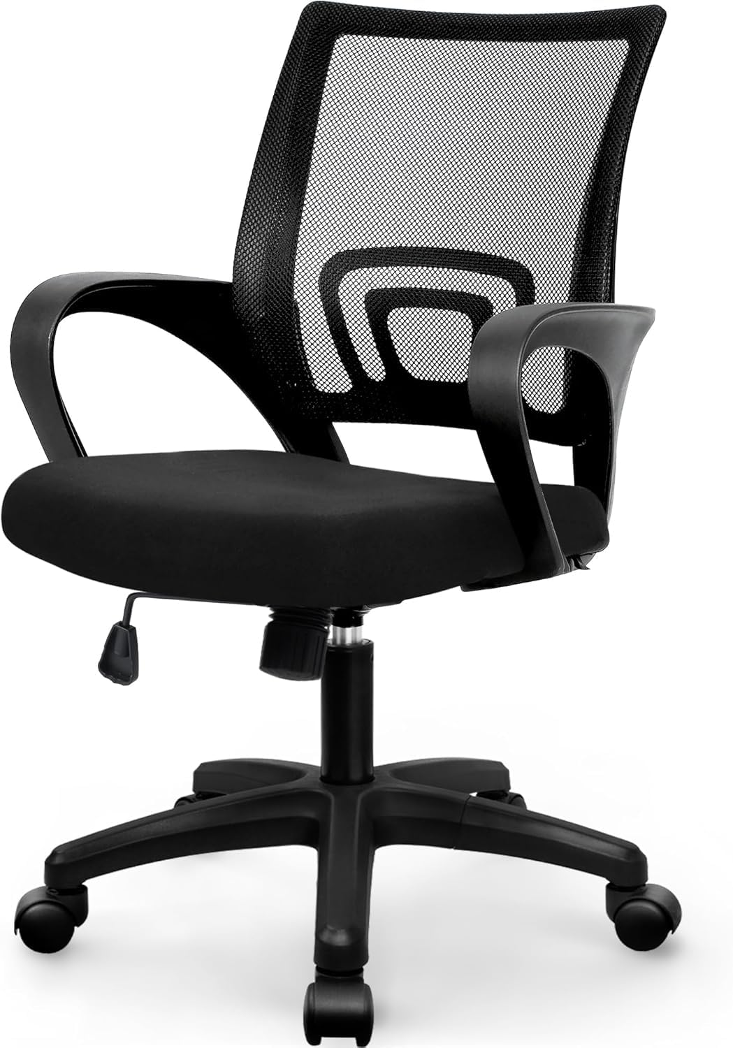 Photo 1 of ***MISSING HARDARE***

NEO CHAIR Office Computer Chair Ergonomic Mid-Back Desk Chair, Mesh Black