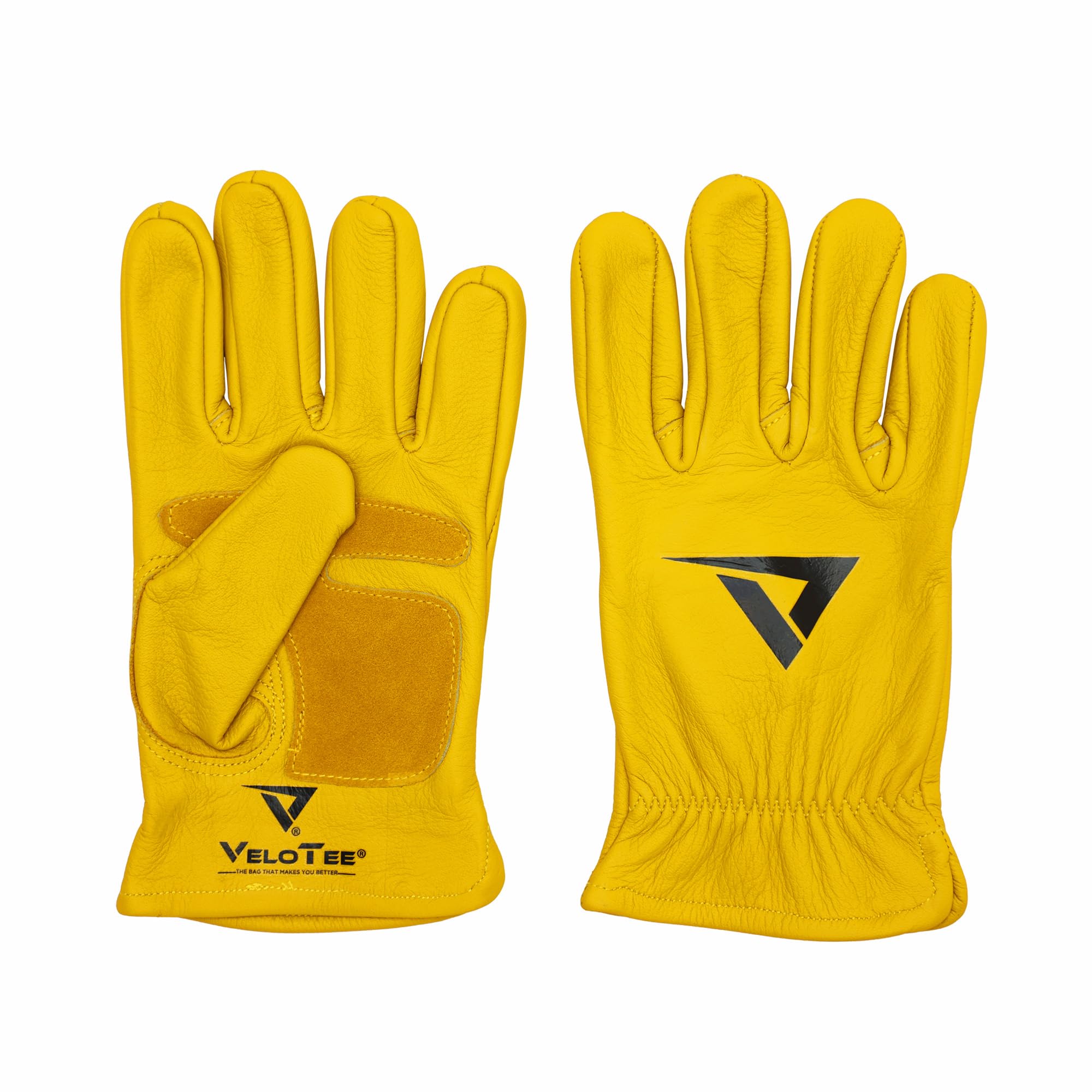 VeloTee Yard Work Batting Gloves | Tan | Baseball & Softball | Slow Pitch Softball | Fast Pitch Softball | Youth | Adult | Men's & Women's