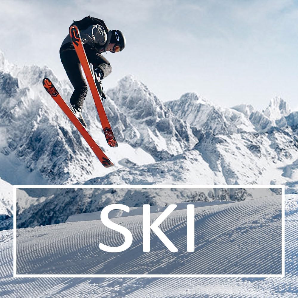 proSPORT Glacier Sunglasses Leather Side Shields HD Smoke Yellow UV400 Lenses Snow Hiking Driving Motorcycle ATV Alpine Use - Image 5