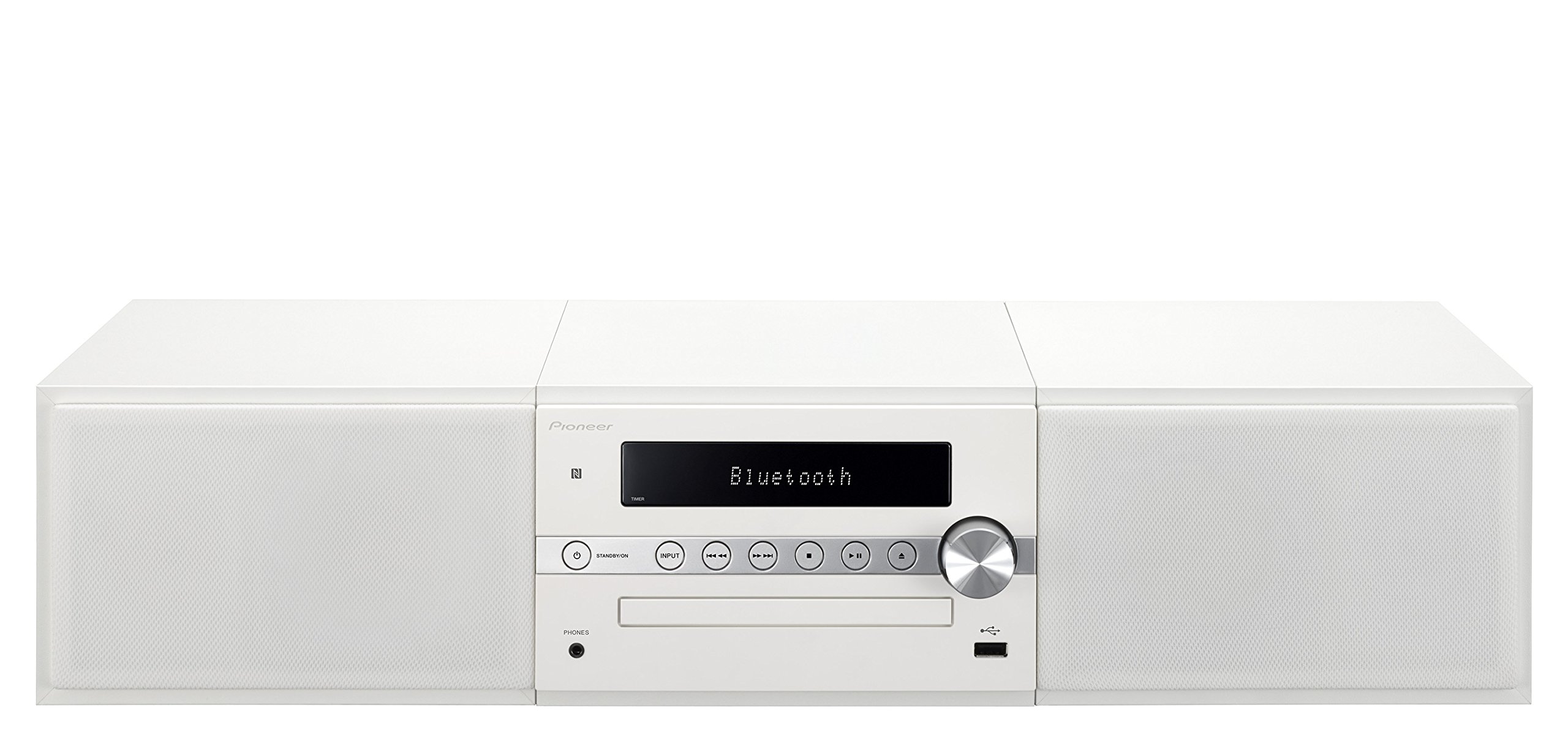 Pioneer Mini sistema estéreo X-CM56W com Bluetooth integrado