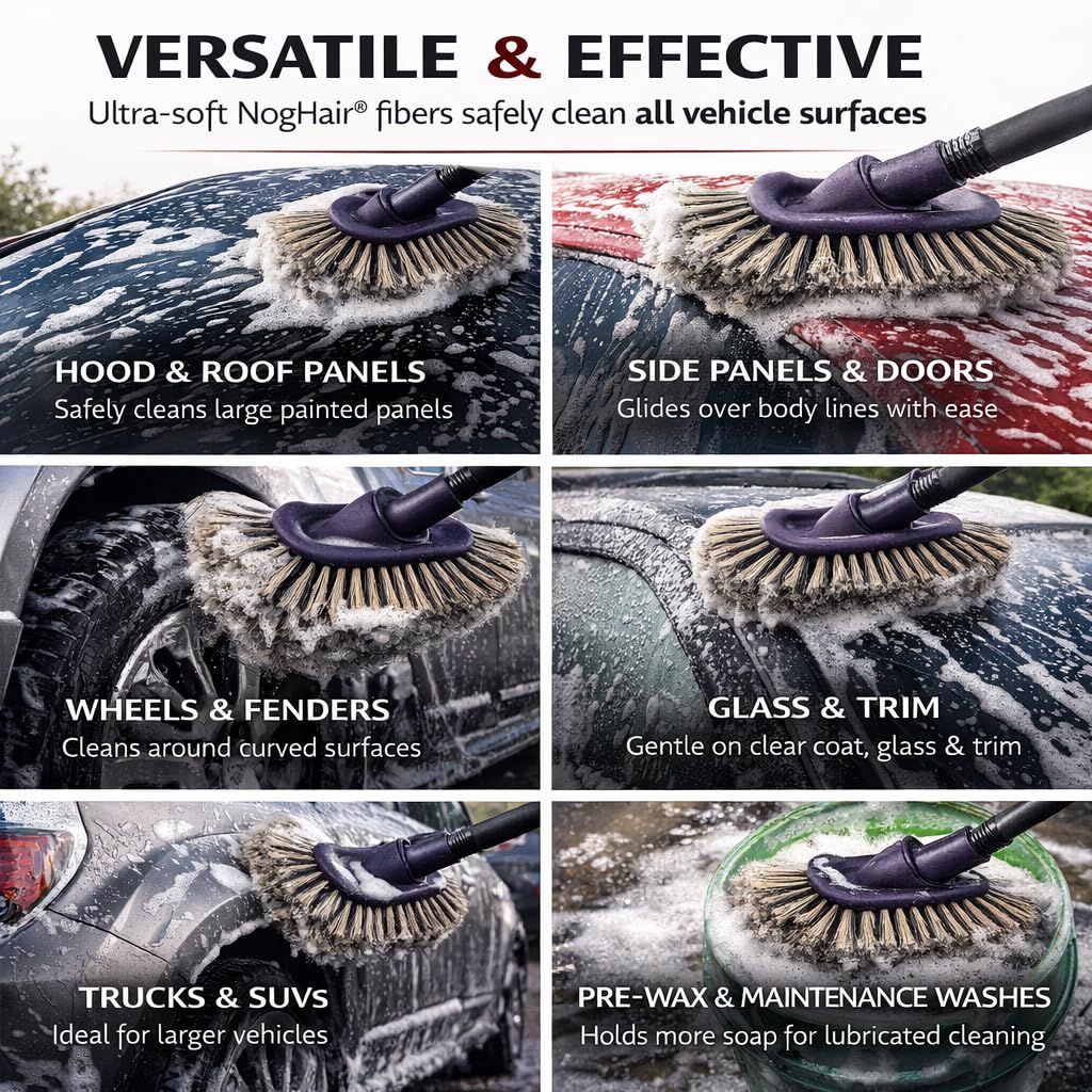 High-Tech Automotive Brosse à Cheveux Multi-Niveaux 14" TB-14X3CR