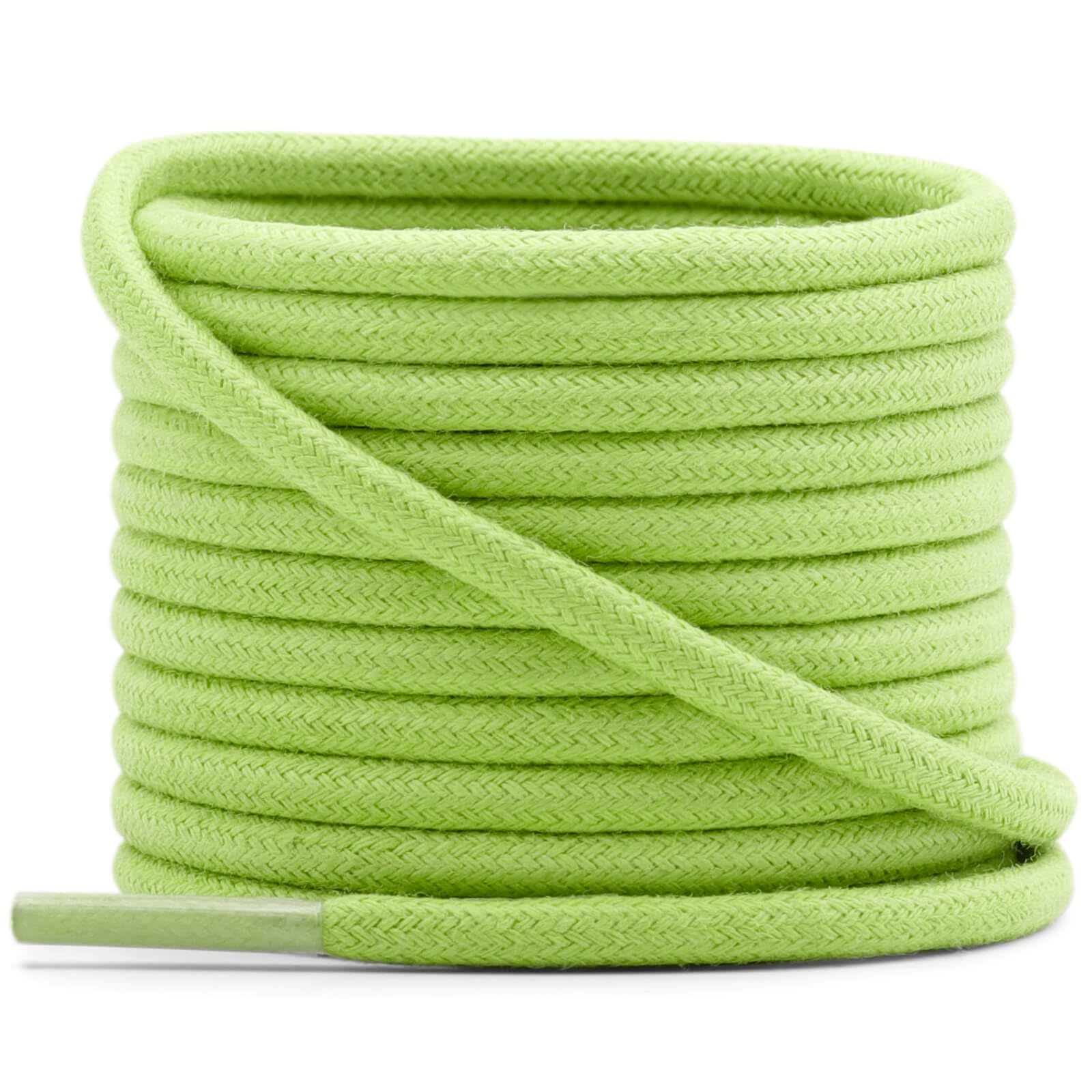 YFINE Waxed Round Shoe Laces: 2 Pairs Oxford Shoelaces for Dress Shoes Boot