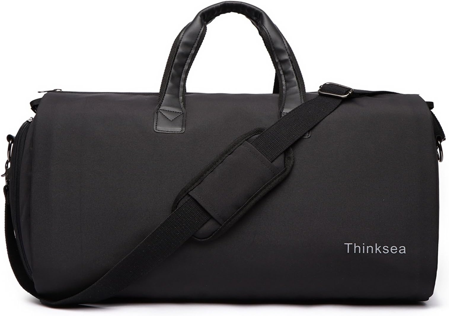 Thinksea Foldable Garment Bag with Weekender Duffle Bag Carry on for Men Women - 2 in 1 Suitcase Suit Travel Bags