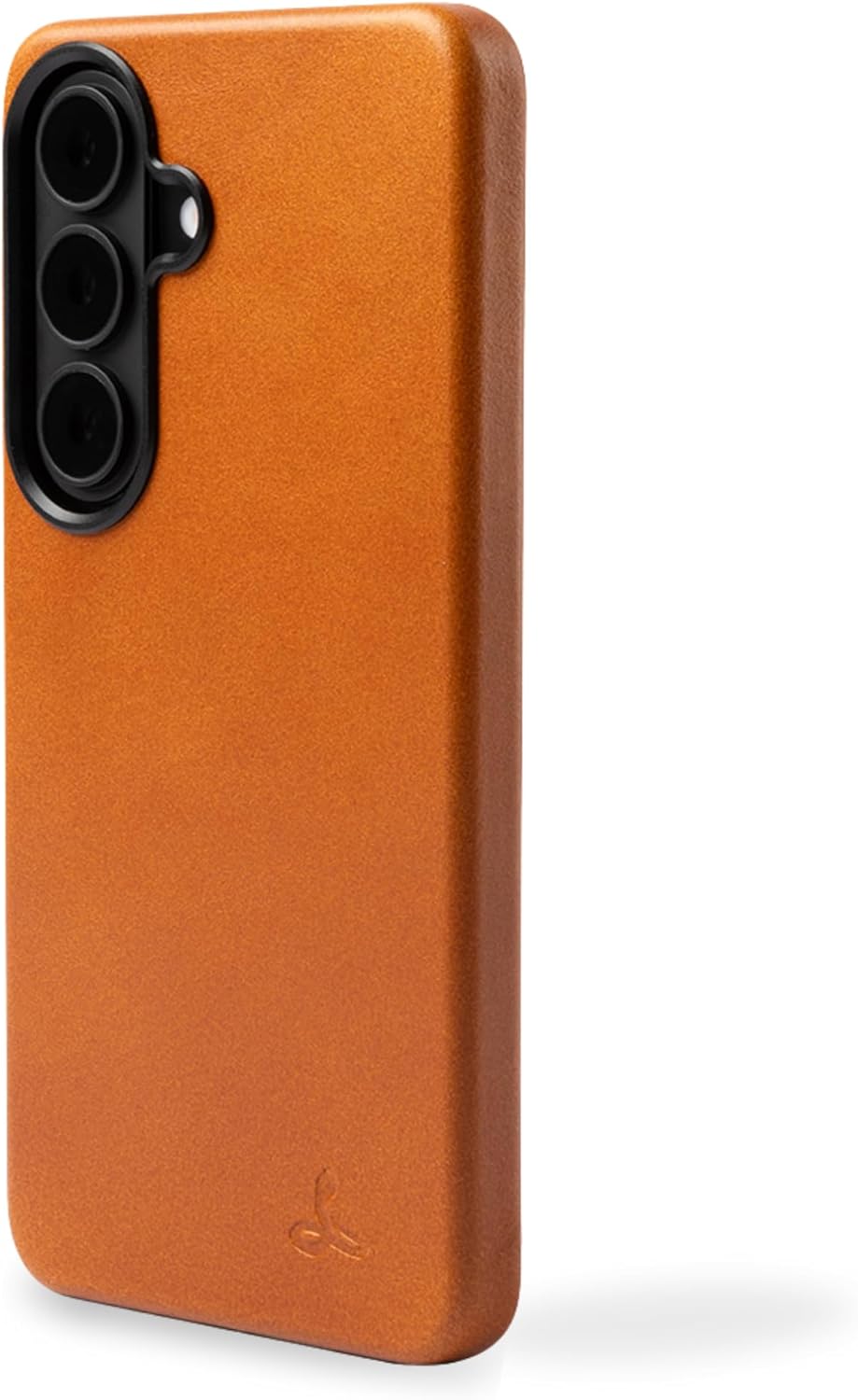 Snakehive Leather Case for Samsung Galaxy S26 - Slim Protective Case - Wireless Charging/Qi2 Compatible - Tan