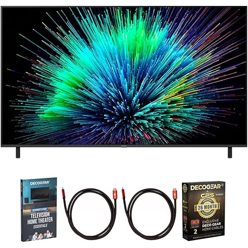 Panasonic TV-75W70BP W70 Series 75 inch LED 4K Ultra HD Smart Fire TV Bundle with 2X 6FT Universal 4K HDMI Cable, Theater Essentials and CPS Exclusive 26 Month Protection Pack BEACH-CPS-26M1000ATV