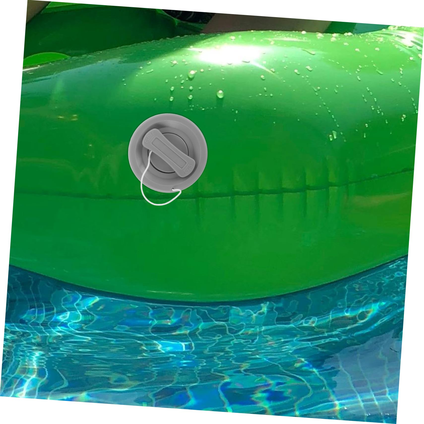 Gatuida Valvola Gonfiabile Multi Foro per Barche e Kayak Realizzata Resistente Facile Trasportare Design attività Nautiche