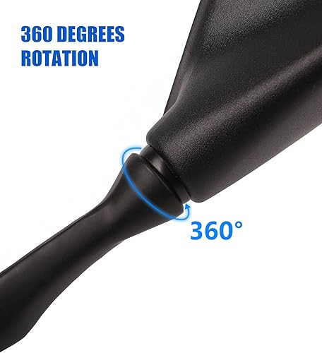 Miniatura 6 de Minho Espejos de ajuste convexos para Ninja 250 300 400 ZX6R ZX636 EX250 300R 650 Ninja 400 Espejos Ninja 300 250 636 300R EX300 ABS 2011-2018