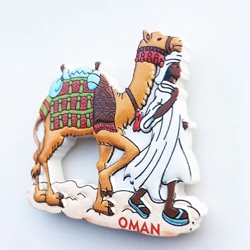 UAE Camel Oman Magnet Travel Souvenir 3D Resin Collection Gift Fridge Refrigerator Magnet