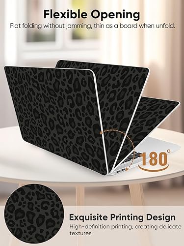 Miniatura 102 de Seorsok Funda compatible con MacBook Air de 15 pulgadas 2023 2024 Release M3 A3114 M2 A2941 con pantalla de retina líquida Touch ID, funda rígida