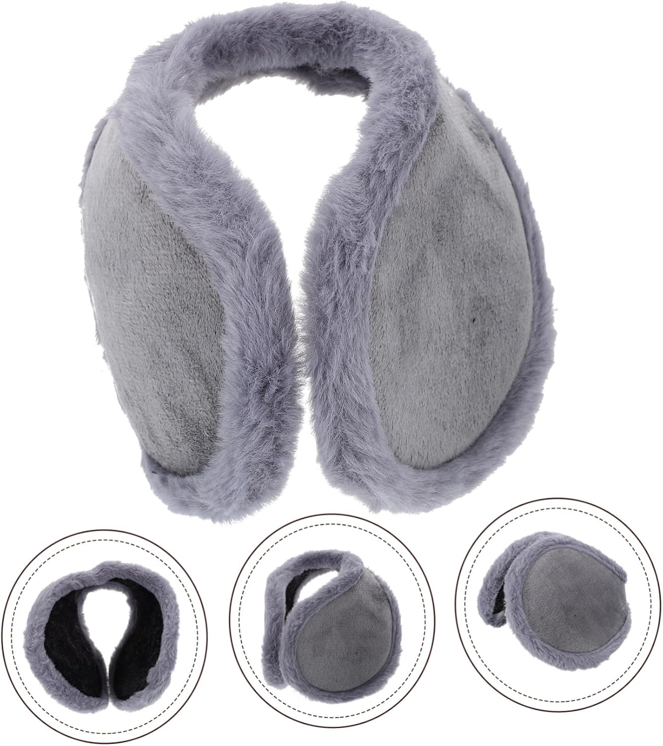 Didiseaon Warm Earmuffs for Sleep Ear Muffs Men Winter Ear Covers Plush for Cycling