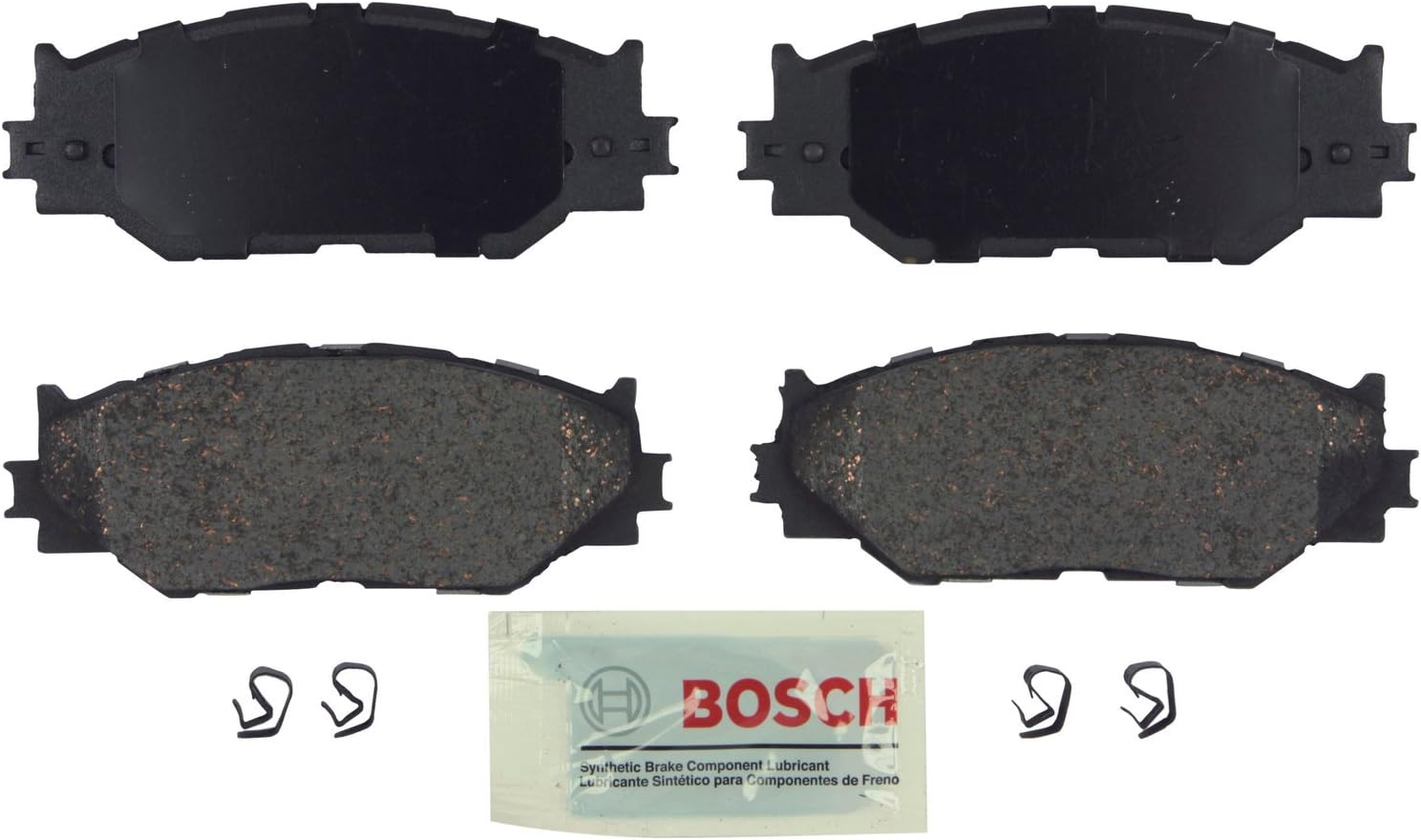 BE1178 Blue Ceramic Disc Brake Pad Set - Compatible With Select Lexus IS250; FRONT