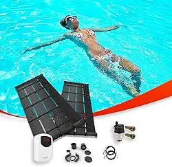 Kit Aquecedor Solar para Piscinas de até 21m² ou 28 mil litros TekSol com Controlador de Temperatura Bivolt
