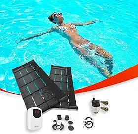 Kit Aquecedor Solar para Piscinas de até 21m² ou 28 mil litros TekSol com Controlador de Temperatura Bivolt