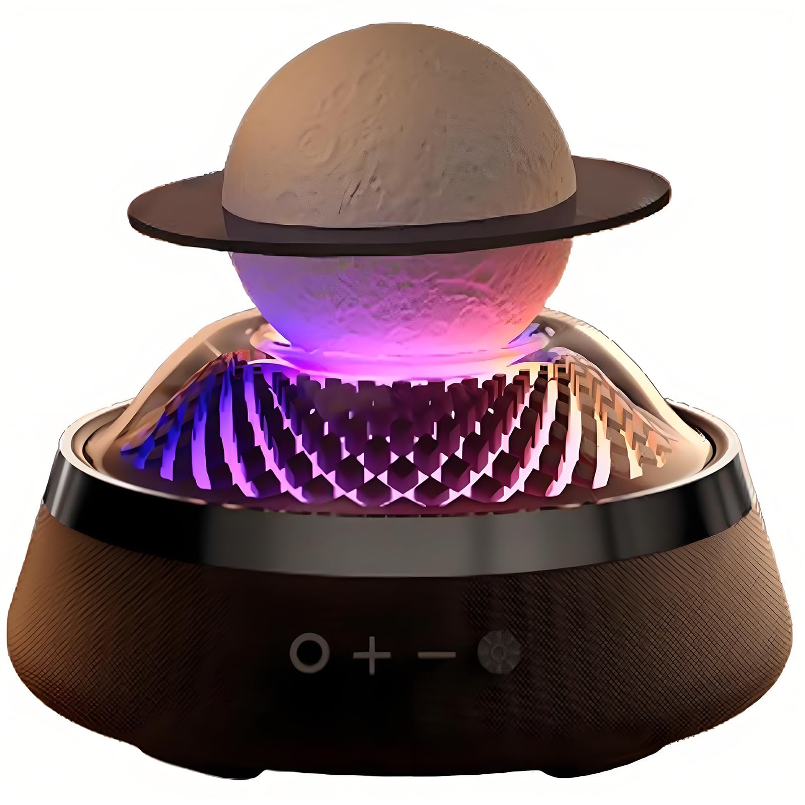 Lampe de Lune en Lévitation et Enceinte Bluetooth pour une Diffusion Aromatique Relaxante
