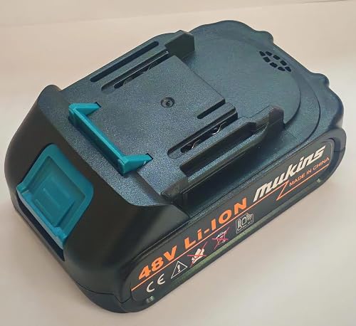 Mukins 48V MAX Lithium-Ion Rechargeable Battery, 1500mAh, Model NL-7223, Slide-Type Battery Pack for Cordless Power Tools