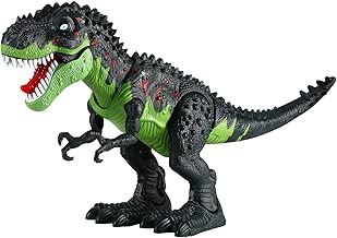 Tuko Jurassic World Dinosaur Toys LED Light Up Walking and Roaring Realistic t rex Dinosaur Toys for 3-12 Years Old Boys and Girls (Dino) - coolthings.us