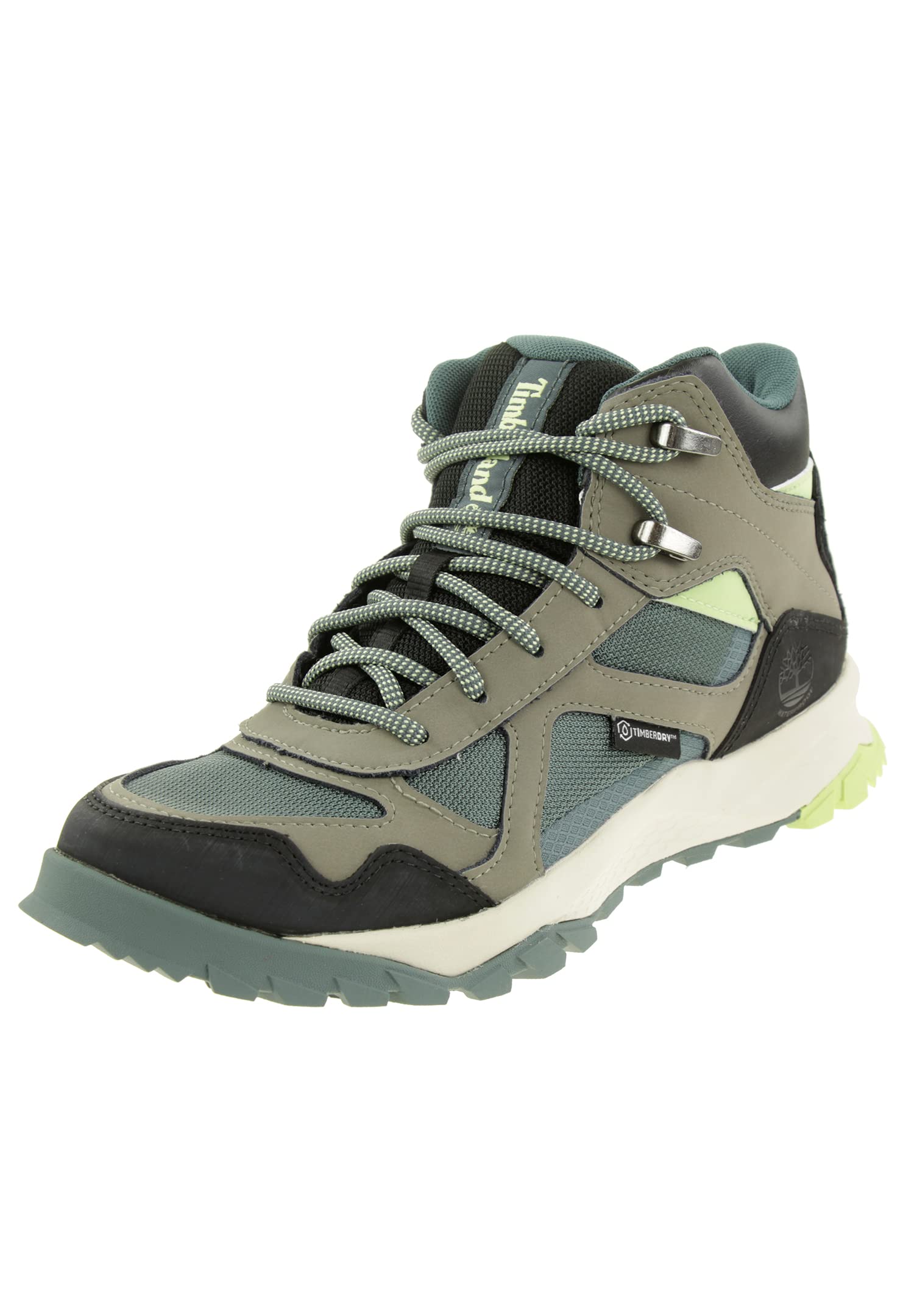 Timberland Lincoln Peak TB 0A5PPB 015 Women's Hiking Boots, Md Grey Lthr W Green, 38 EU Weit