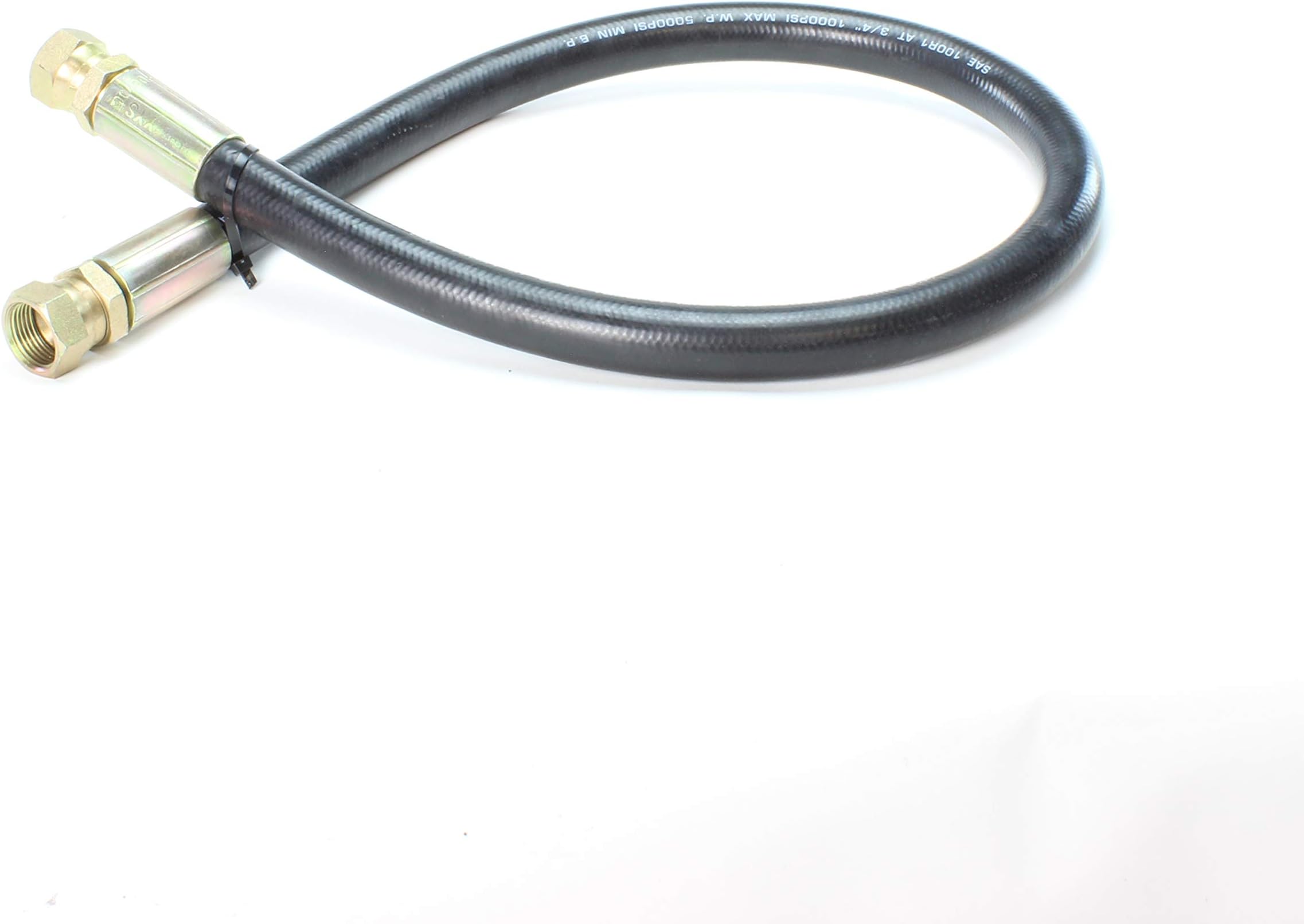3/4" ID x 42.5" Low Pressure Hydraulic Return Line Hose 1000 PSI Female x Female 3/4