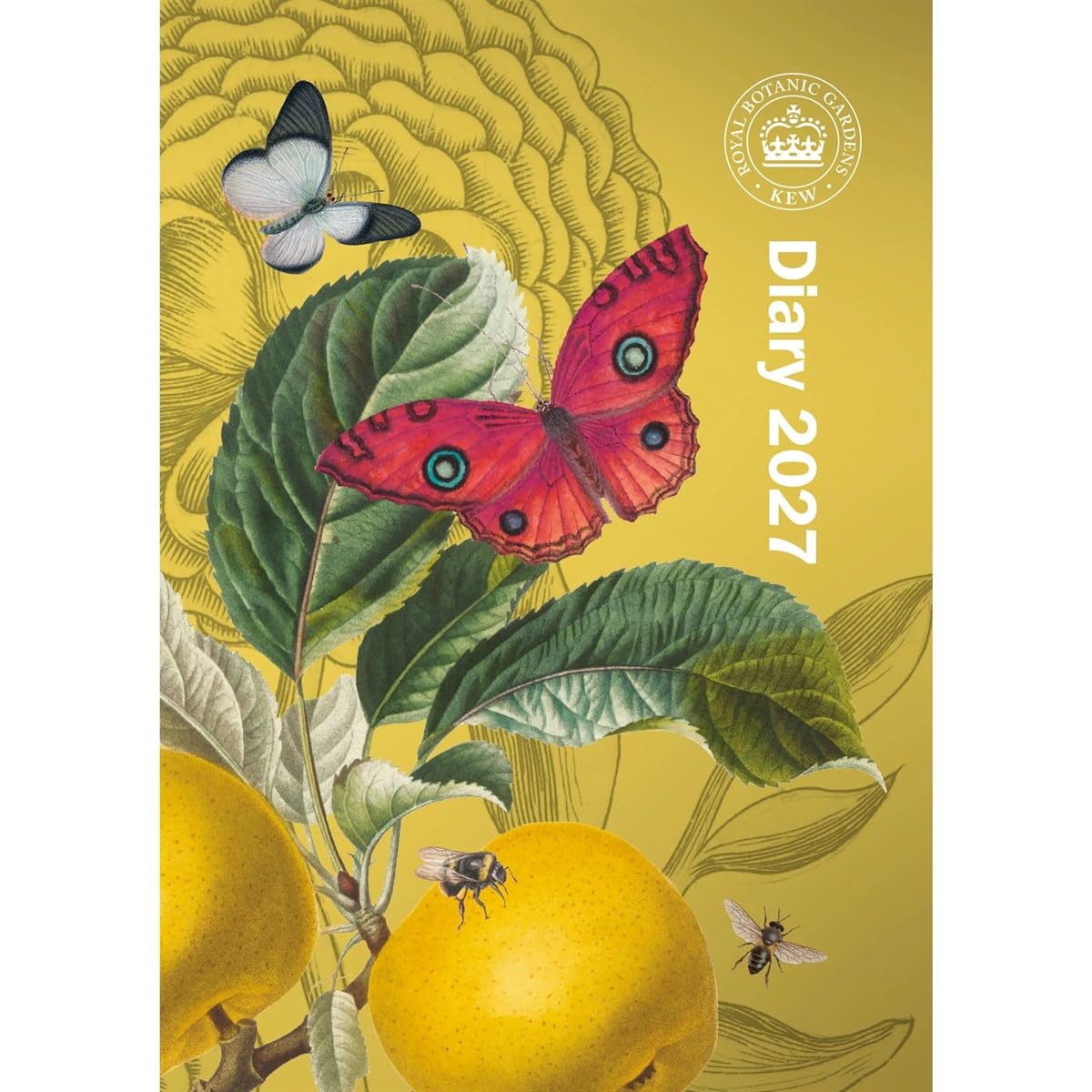 Carousel Worldwide 2027 Royal Botanic Gardens Diary, A6 Week to View